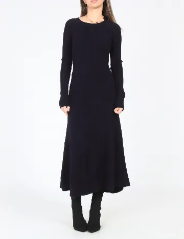 Rochie medie Zara, bleumarin Albastru