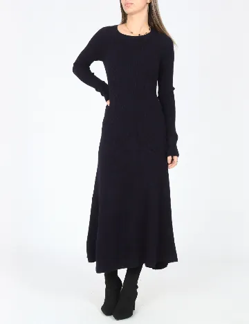 Rochie medie Zara, bleumarin Albastru