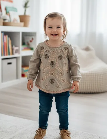 Bluza Zara, bej Crem