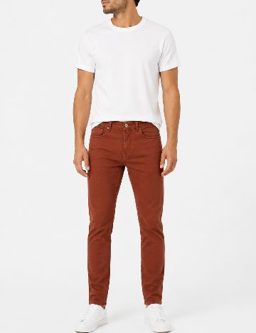 Pantaloni Zara, caramiziu