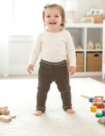 Pantaloni Zara, maro