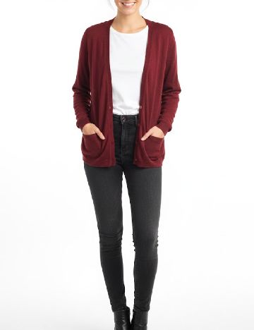 Cardigan Zara, visiniu