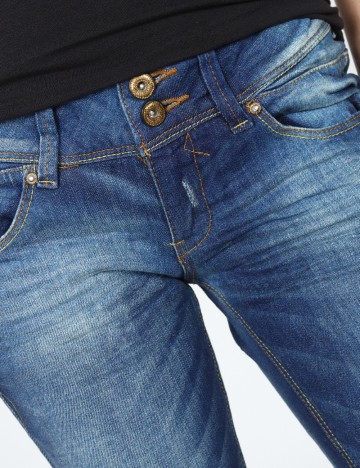 Blugi Bershka, albastru