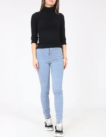 Blugi Pull&Bear, albastru deschis Albastru