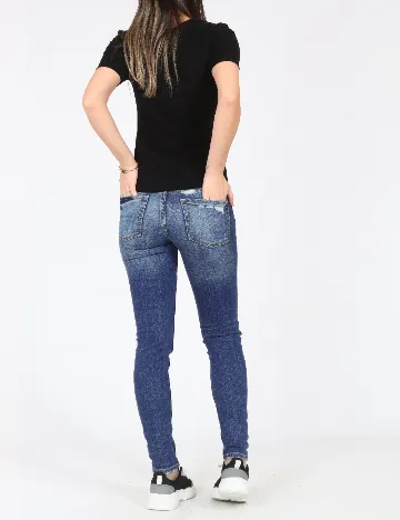 Blugi Pull&Bear, albastru Albastru