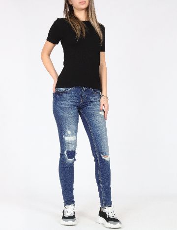 Blugi Pull&Bear, albastru