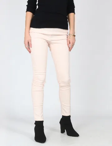 Pantaloni Bershka, roz pal Roz
