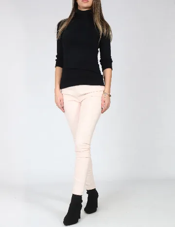 Pantaloni Bershka, roz pal Roz