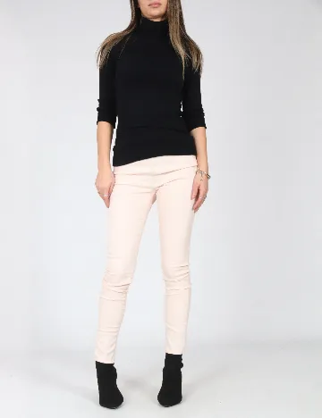 Pantaloni Bershka, roz pal Roz