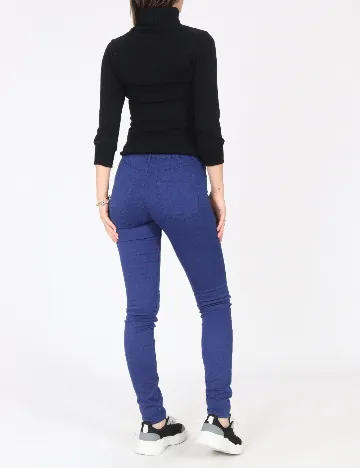 Blugi Bershka, albastru Albastru