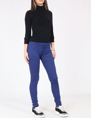 Blugi Bershka, albastru