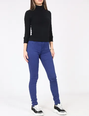 Blugi Bershka, albastru Albastru