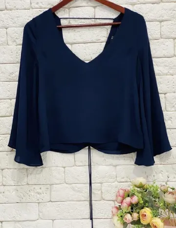 Bluza Zara, bleumarin Albastru
