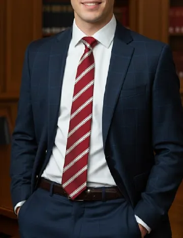 Cravata Zara, rosu/alb Rosu