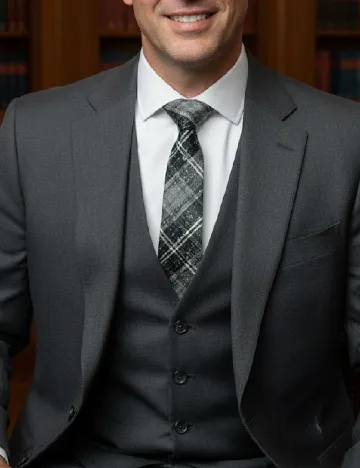 Cravata Zara, gri Gri