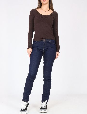 Blugi Bershka, bleumarin