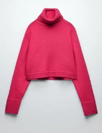 Pulover Zara, roz Roz