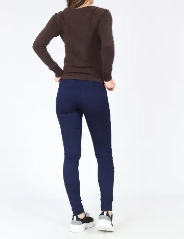 Blugi Bershka, bleumarin Albastru