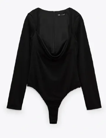 Body Zara, negru Negru
