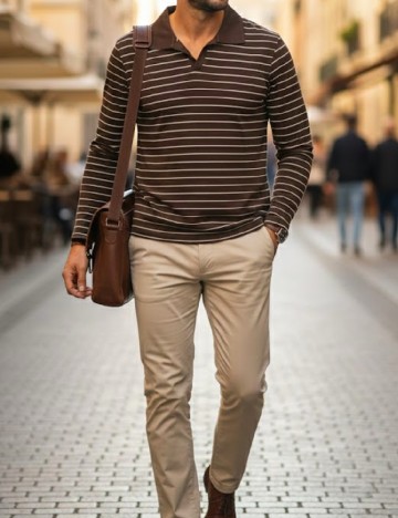 Bluza Zara, maro/alb