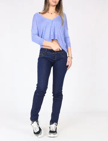 Bluza Zara, albastru Albastru