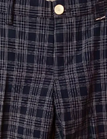 Pantaloni Zara, bleumarin Albastru