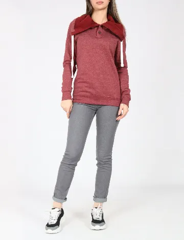 Bluza Bershka, roz pudra Roz