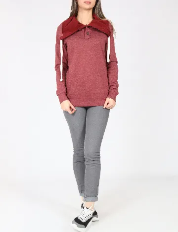 Bluza Bershka, roz pudra Roz