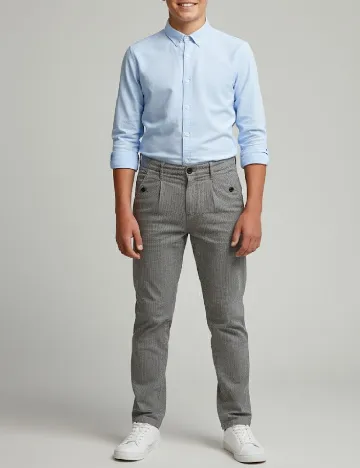 Pantaloni Zara, gri Gri