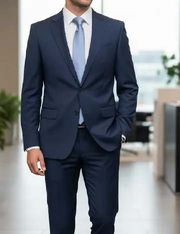 Cravata Zara, albastru Albastru