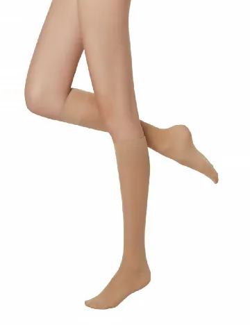 Set ciorapi 3 perechi Oysho, nude Crem