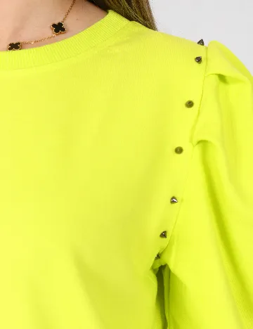 Bluza Zara, verde neon Verde