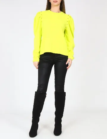 Bluza Zara, verde neon Verde
