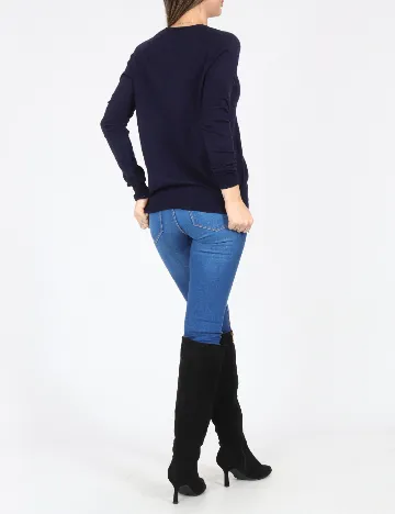 Bluza Zara, bleumarin Albastru