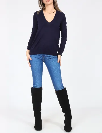 Bluza Zara, bleumarin Albastru