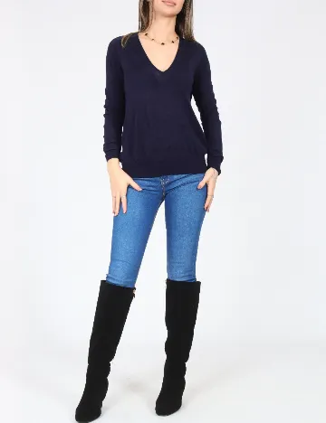 Bluza Zara, bleumarin Albastru