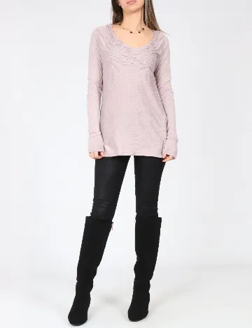 Bluza Zara, lila Mov