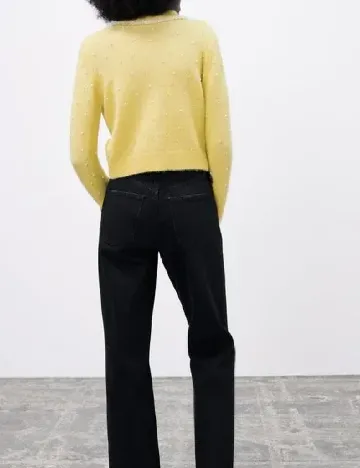 Cardigan Zara, galben Galben