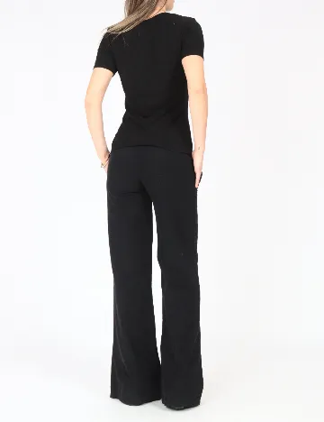 Pantaloni Bershka, negru Negru