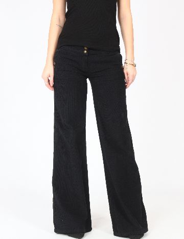 Pantaloni Bershka, negru