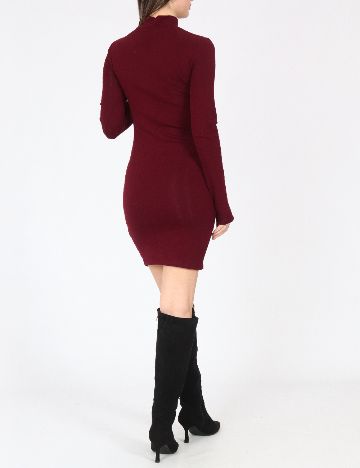 Rochie scurta Bershka, pruna