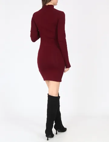 Rochie scurta Bershka, pruna Mov