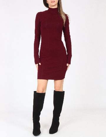 Rochie scurta Bershka, pruna