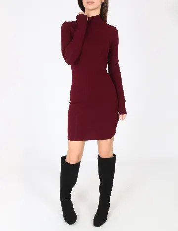 Rochie scurta Bershka, pruna Mov