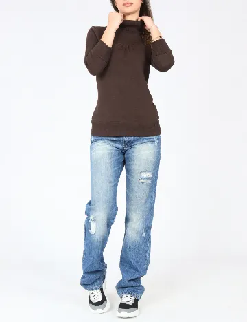 Blugi Zara, albastru Albastru