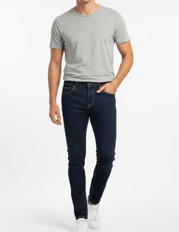 Blugi Bershka, albastru Albastru