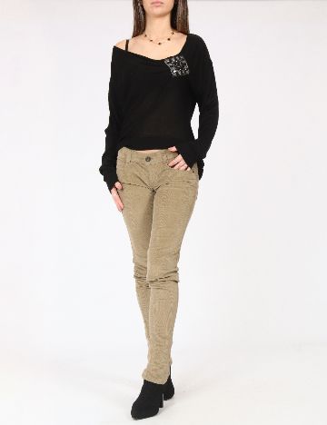 Pantaloni Bershka, kaki