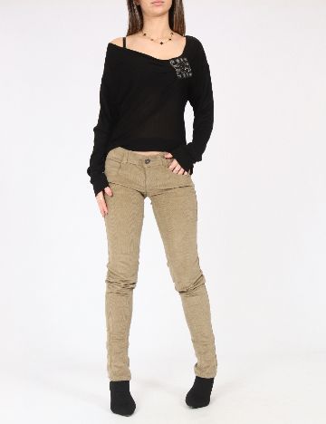 Pantaloni Bershka, kaki