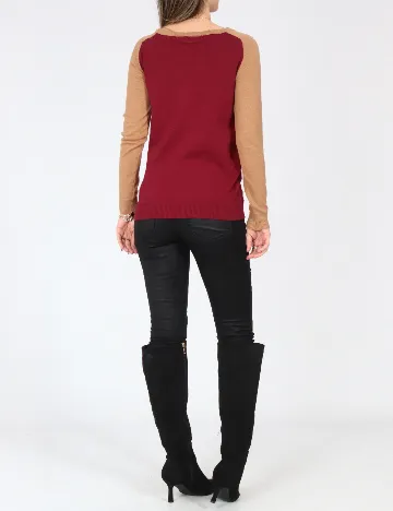 Bluza Zara, rosu/maro Rosu