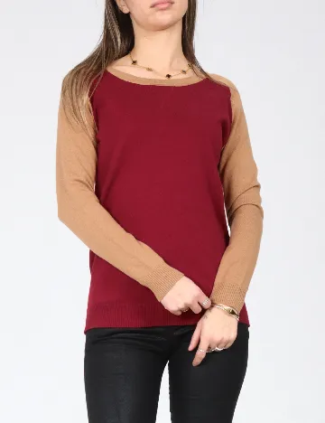 Bluza Zara, rosu/maro Rosu